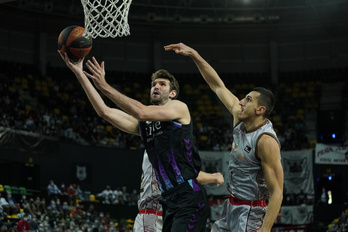 Whitney, que ha conseguido 6 puntos, en una foto de archivo. (Aritz LOIOLA/FOKU)