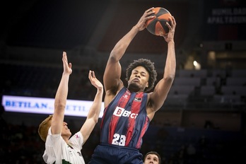 Steven Enoch tiene talento de sobra, pero le falla la concentración. (Jaizki FONTANEDA / FOKU)