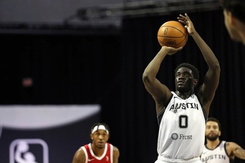 Khyri Thomas, en un partido con los Austin Toros. (NBA)