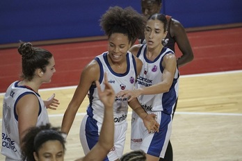 Ia ezustean izan bada ere, Lointek Gernika Bizkaiak bizirik dirau Europan. (Aritz LOIOLA / FOKU)