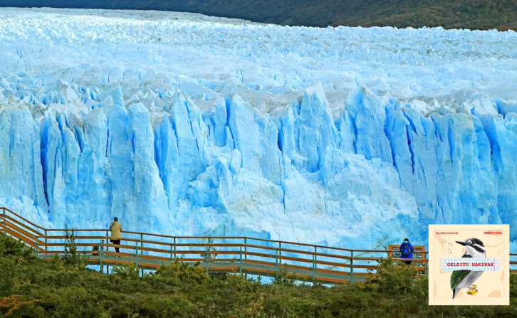  Perito Moreno glaziarra, Patagonian.