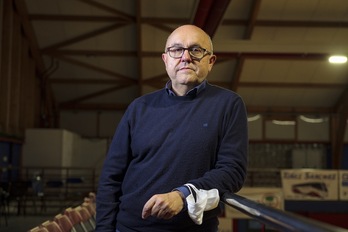 Gerardo Candina, presidente de Lointek Gernika Bizkaia, en Maloste.