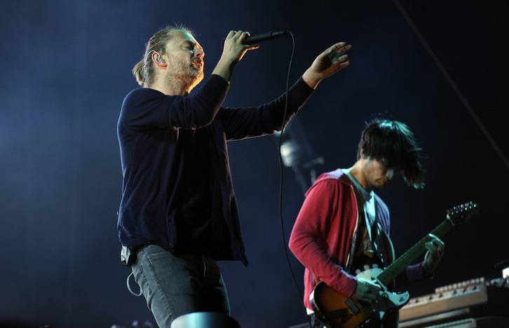 Radiohead taldea 2012ko BBK Live jaialdian eman zuen kontzertuan.