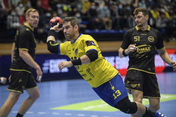 Julen Aginagalde ha sido el bidasotarra más efectivo en ataque.