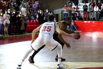 Will Thomas, uno de los que han apuntillado al Baskonia.