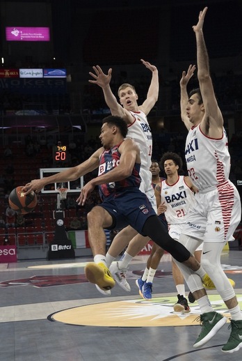 El partidazo de Baldwin ante Manresa es la confirmación del de Nueva Jersey en Gasteiz.