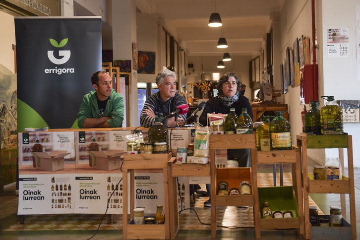 Errigorako kideak iragan martxoan, aurtengo kanpaina aurkeztu zutenean.