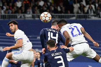 Rodrygo ha sido el revulsivo blanco. Así ha marcado el 2-1.
