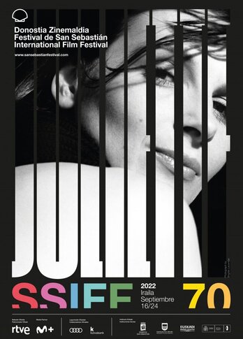 Juliette Binoche, en el cartel de Zinemaldia. 