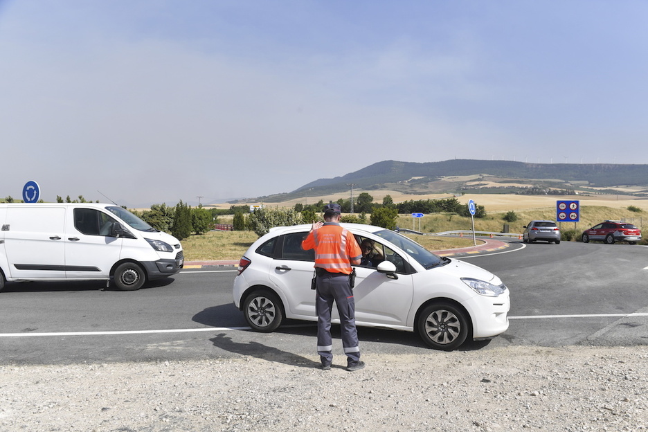 La Autovía del Camino, cortada. La Autovía del Camino, cortada.