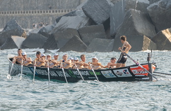 Eusko Label Ligako sorpresa positiboetako bat izaten ari da Getaria orain arte.