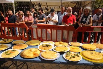 Tortilla txapelketa.