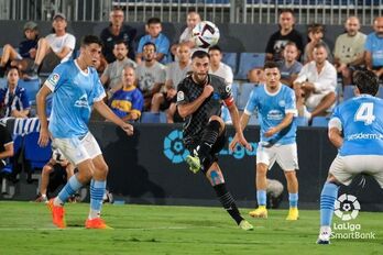 El gol de Luis Rioja ha permitido al Alavés salvar un punto.