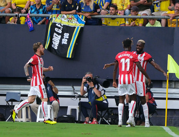 Williams ha sido uno de los protagonistas del partido al marcar, fallar un penalti y lesionarse.