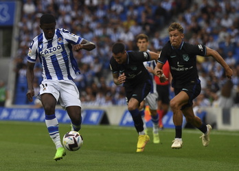 Momo Cho ha creado mucho peligro con su velocidad y ha dado la asistencia del gol.