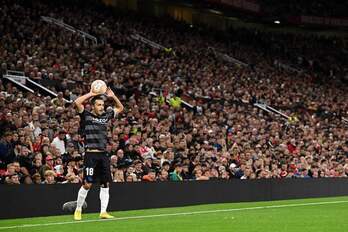 Erraldoia da Old Trafford, baina donostiarrak ez dira bertan kokildu. Irudian, Gorosabel.