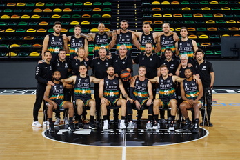 Bilbao Basket berria 2022/23 denboraldirako prest.