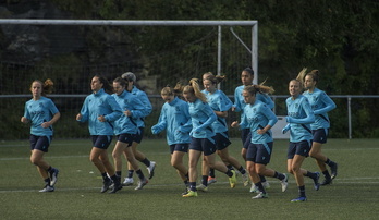 Las donostiarras apenas han tenido tiempo de recuperarse y entrenar antes de viajar a Sevilla.
