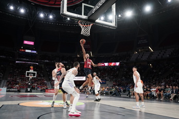 El Buesa Arena ha podido vivir una gran victoria de Baskonia ante el Real Madrid.