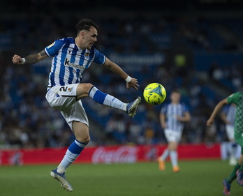 Álex Sola se ha entrenado con normalidad esta semana.