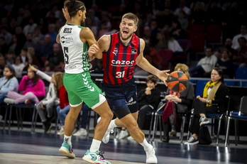 Baskonia ha necesitado de una prórroga para doblegar al Betis.