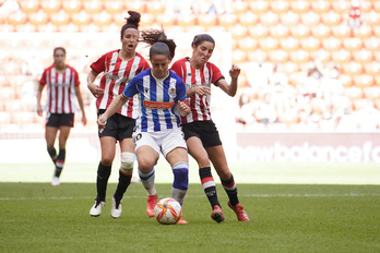 Joan den denboraldian ere San Mamesen jokatu zen derbia.