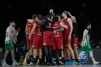 Antes en desbandada, Basket Zaragoza ahora parece una piña.