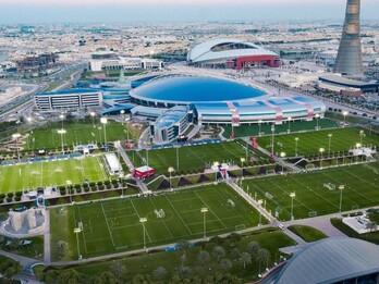 Instalaciones de Aspire Academy en Qatar. 