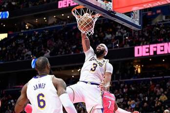 Con Anthony Davis erigido en líder anotador, parece que los Lakers han recuperado el pulso.