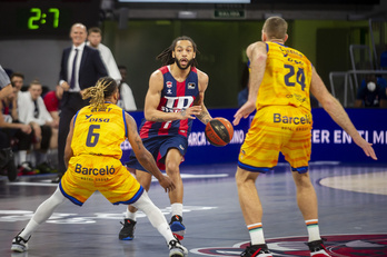 Aspaldion Saski Baskoniak ez du zorterik Kanaria Handiaren aurka.