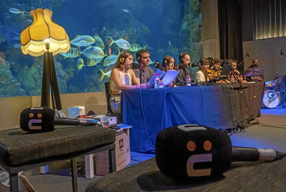 “Bigarren kafea” magazinak Donostiako Aquariumean egin zuen 500. saio berezia.