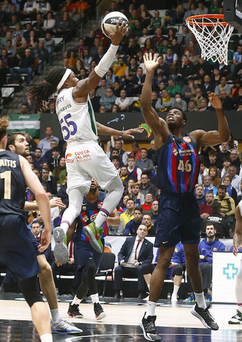 Kendrick Perry, una de las dos grandes estrellas de un Unicaja heroico.