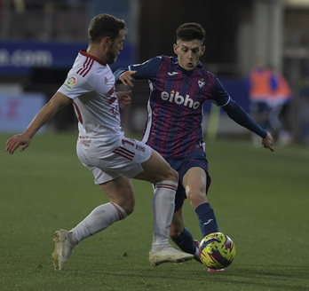 Imanol es el segundo jugador de la plantilla armera que más minutos ha disputado esta temporada.
