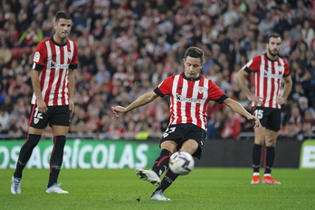 Ander Herrera en un partido con el Athletic.