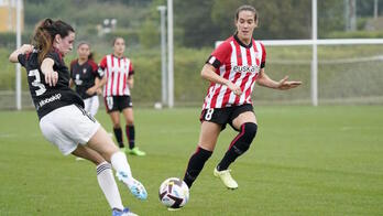 Una imagen del amistoso que jugaron Osasuna y Athletic el pasado verano.