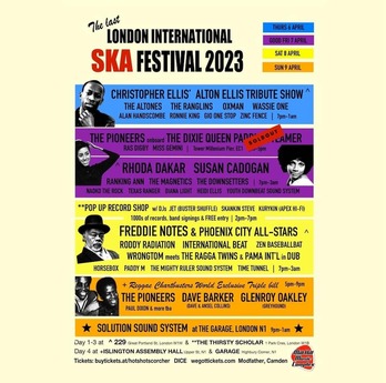 London International Ska festibaleko kartela