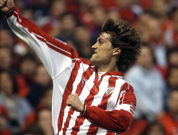 Julen Guerrero disputó el último partido como titular ante el Zaragoza en 2006.