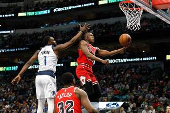 Imagen del partido entre Dallas y Chicago del pasado día 7.