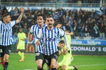 El Alavés ha podido disfrutar del triunfo en Mendizorrotza.