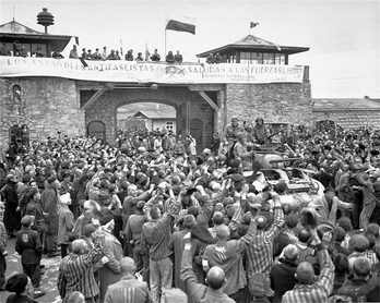 AEBetako soldaduek 1945eko maitzaren 5ean askatu zuten Mauthausen, orain dela 77 urte .