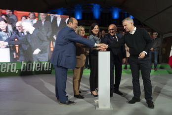 Pistoletazo oficial del PNV a su campaña electoral, en Gasteiz. 