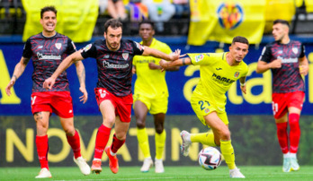 Oihan Sancetek penaltiz egin zuen Athleticen gola Vila-realen zelaian.