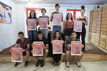 Herri Sanferminen bultzatzaileek Laban aurkeztu dute aurtengo jai eguna.