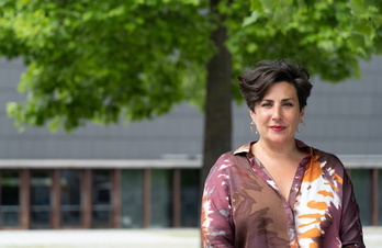 María Solana, candidata de Geroa Bai al Congreso.