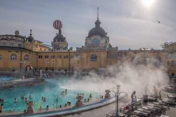 Un spa de Budapest.