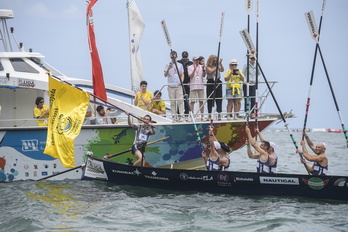 Gorka Aranberri Urdaibaiko patroiak denboraldiko bigarren bandera astindu du Orion.