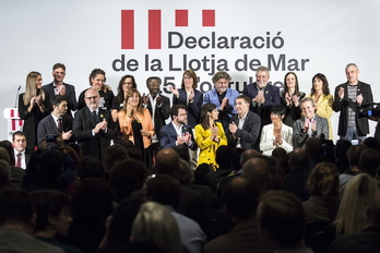 Declaracio conjunta de la LLotja de Mar.