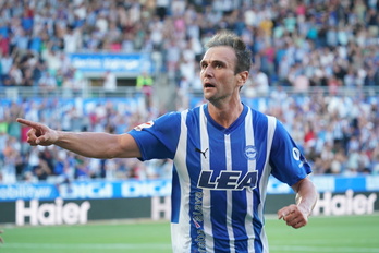 Kike García se ha reencontrado con el gol y ha marcado la diferencia con su eficacia.