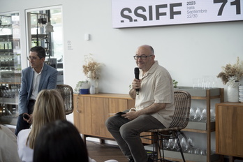 Rebordinos, en la presentación de la sección Culinary Zinema.