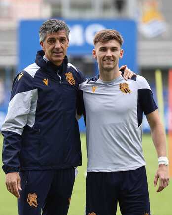 Imanol ha quedado encantado con la primera semana con Tierney.